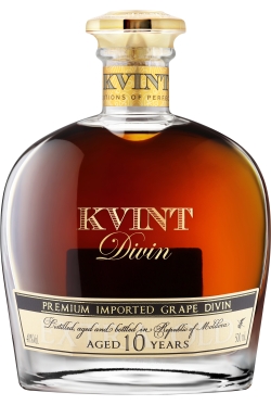 Коньяк Квинт Дивин 10 лет Элит Коллекшн в п/у